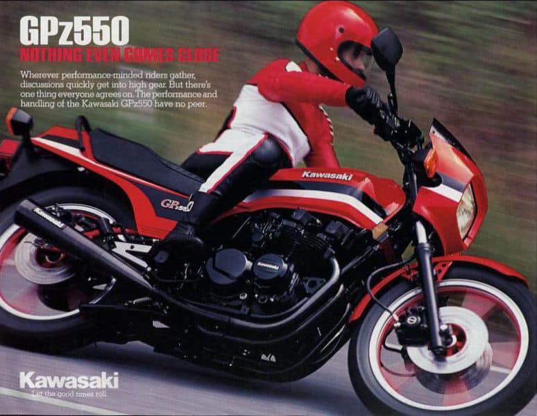 kawasaki gpz550